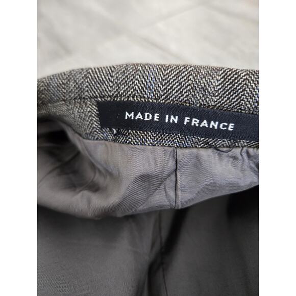 Arya Pure Wool Tweed Blazer Jacket Sport Coat Sz 42 R France - Picture 10 of 16